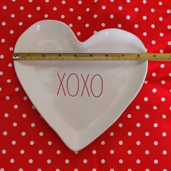 Rae Dunn valentine plate - Picture 4 of 7